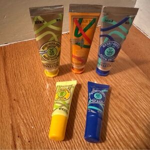 Set of L’Occitane mini hand creams